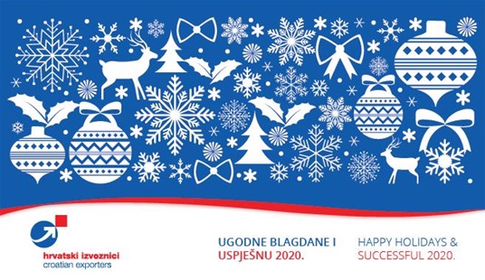 Sretan&blagoslovljen Božić i sretna i uspješna nova 2020. godina