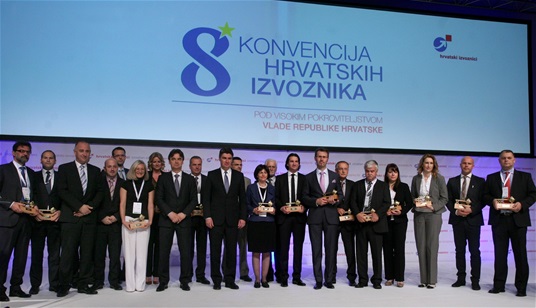 8. konvencija hrvatskih izvoznika - preuzimanje materijala
