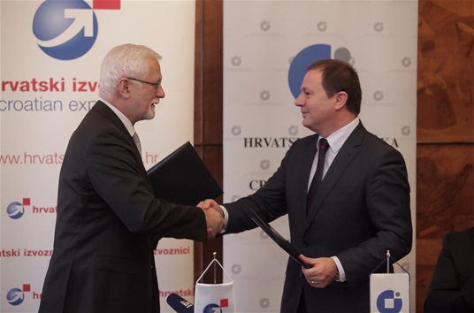 HOK i Hrvatski izvoznici potpisali Sporazum o suradnji 