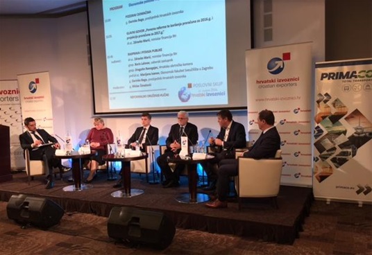 Održan poslovni skup Hrvatskih izvoznika s ministrom financija dr.sc. Zdravkom Marićem